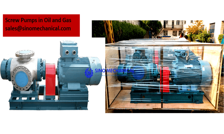 Sino Mechanical Supplies Screw Pump for Crude Oil Transportation Project in Middle East